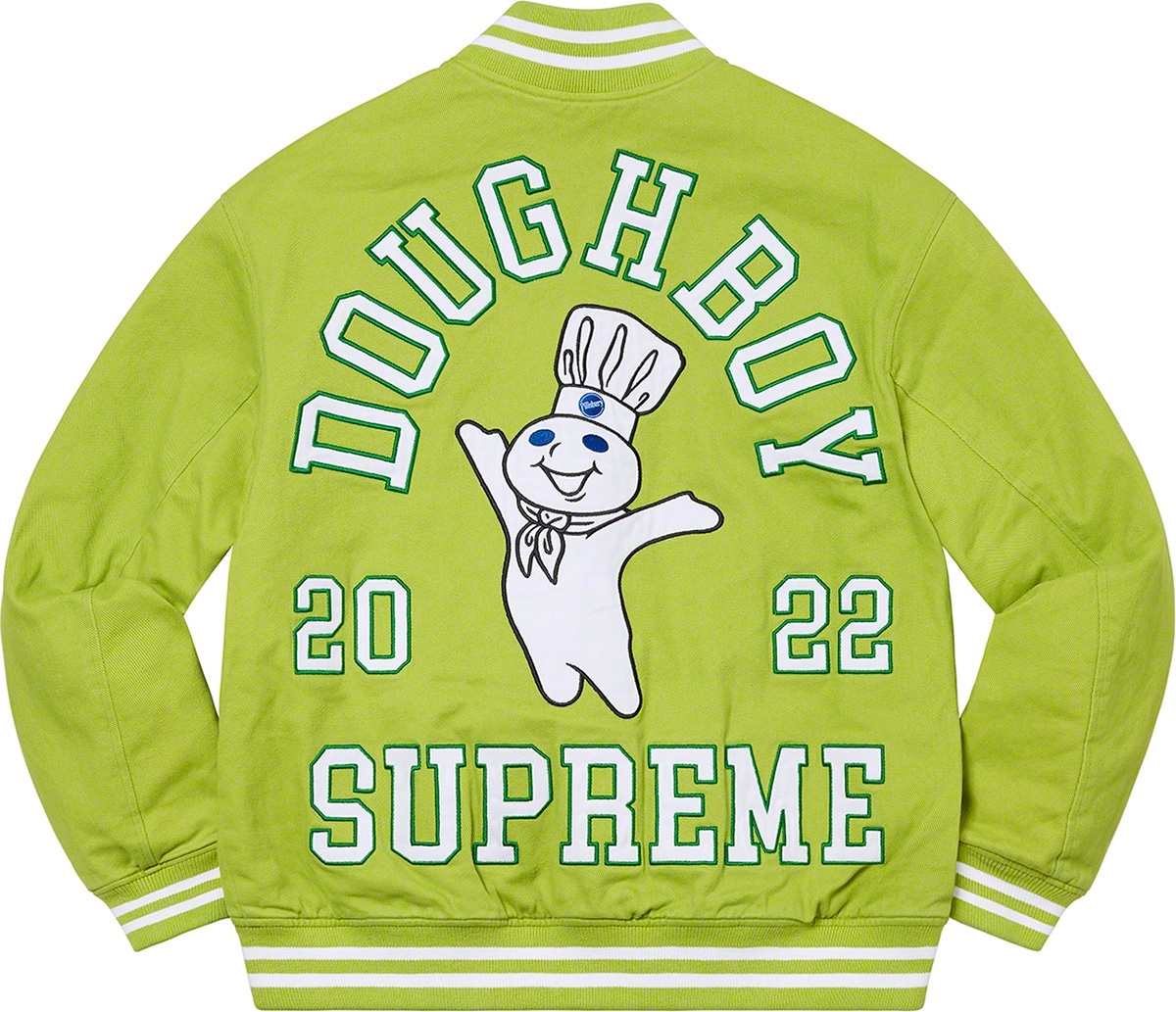 Supreme®/Mitchell & Ness® Doughboy Twill Varsity Jacket view 20